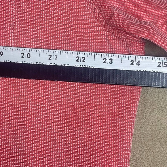 Tommy Bahama Mens L Short Sleeve Silk Shirt Pink Relaxed Fit Pocket 100% Silk - Picture 7 of 12